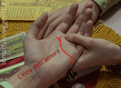 chiromanzia:linea dell'amore