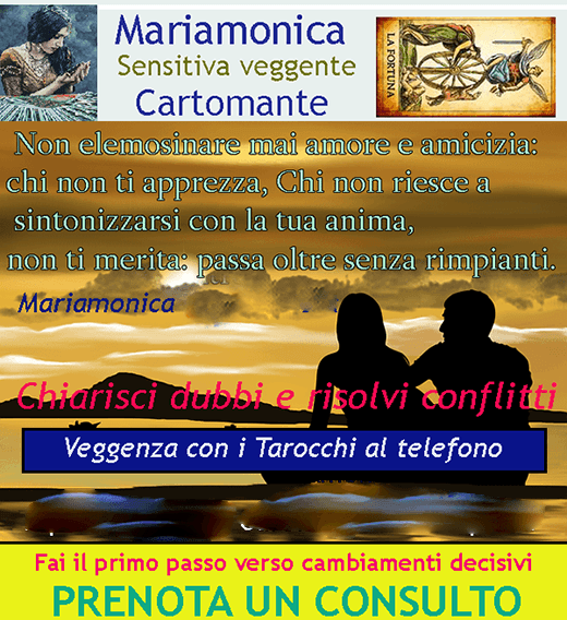 prenota consulto telefonico con Mariamonica