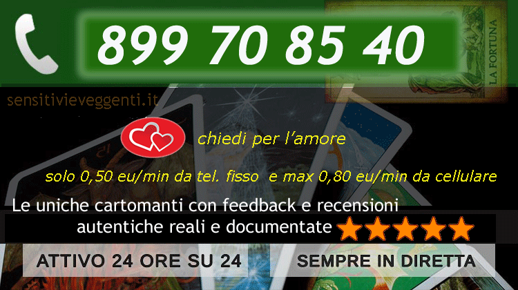 cartomanzia professionale al telefono